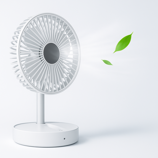Portable Desk Fan — Powerful Cooling in a Compact Design