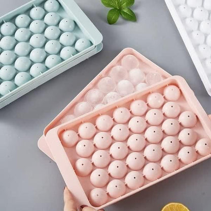Plastic Round Ice Cube Trays