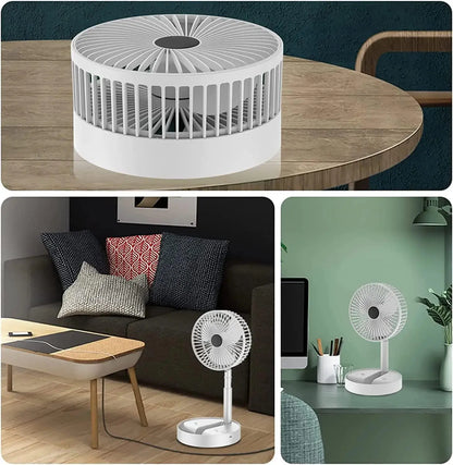 Portable Desk Fan — Powerful Cooling in a Compact Design