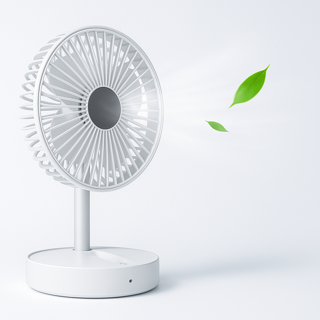 Portable Desk Fan — Powerful Cooling in a Compact Design